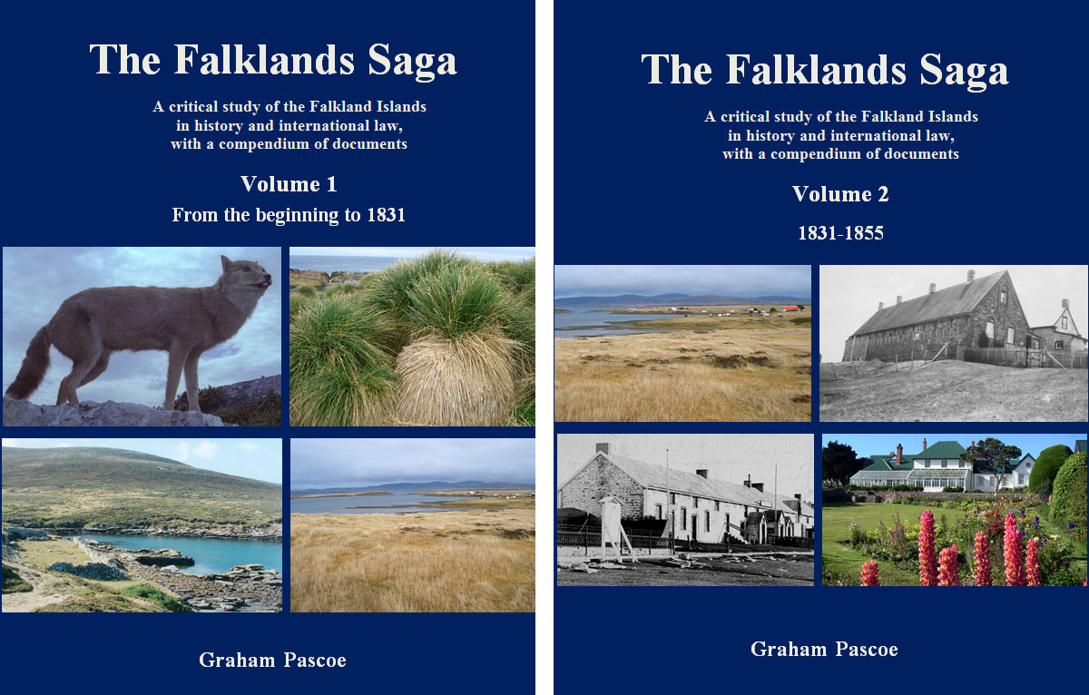 Graham Pascoe Falklands Saga – Falklands History